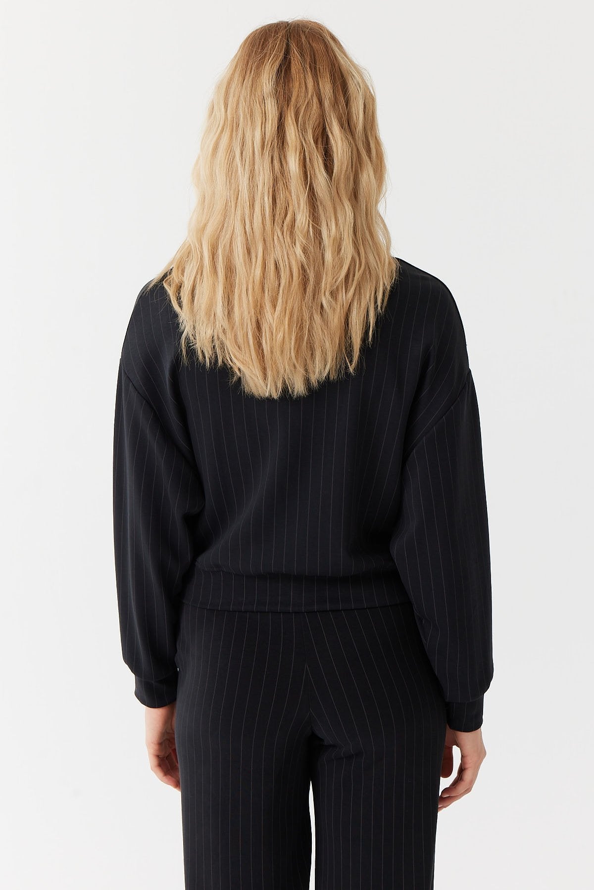 Women's Stand Collar Sweat Top