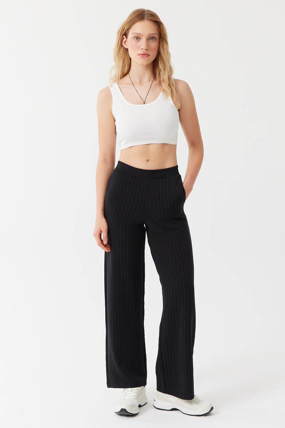 Women's Elastic Waist Sweat Bottom