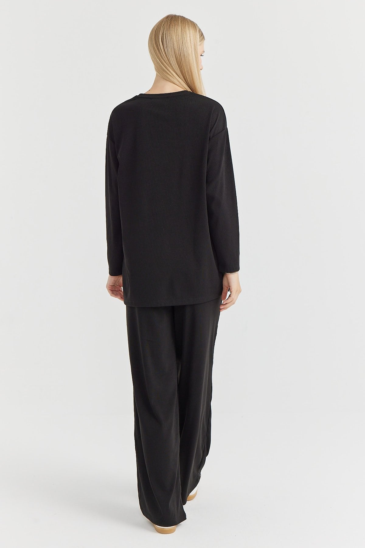 Women's Soft Texture Wide Leg Trousers