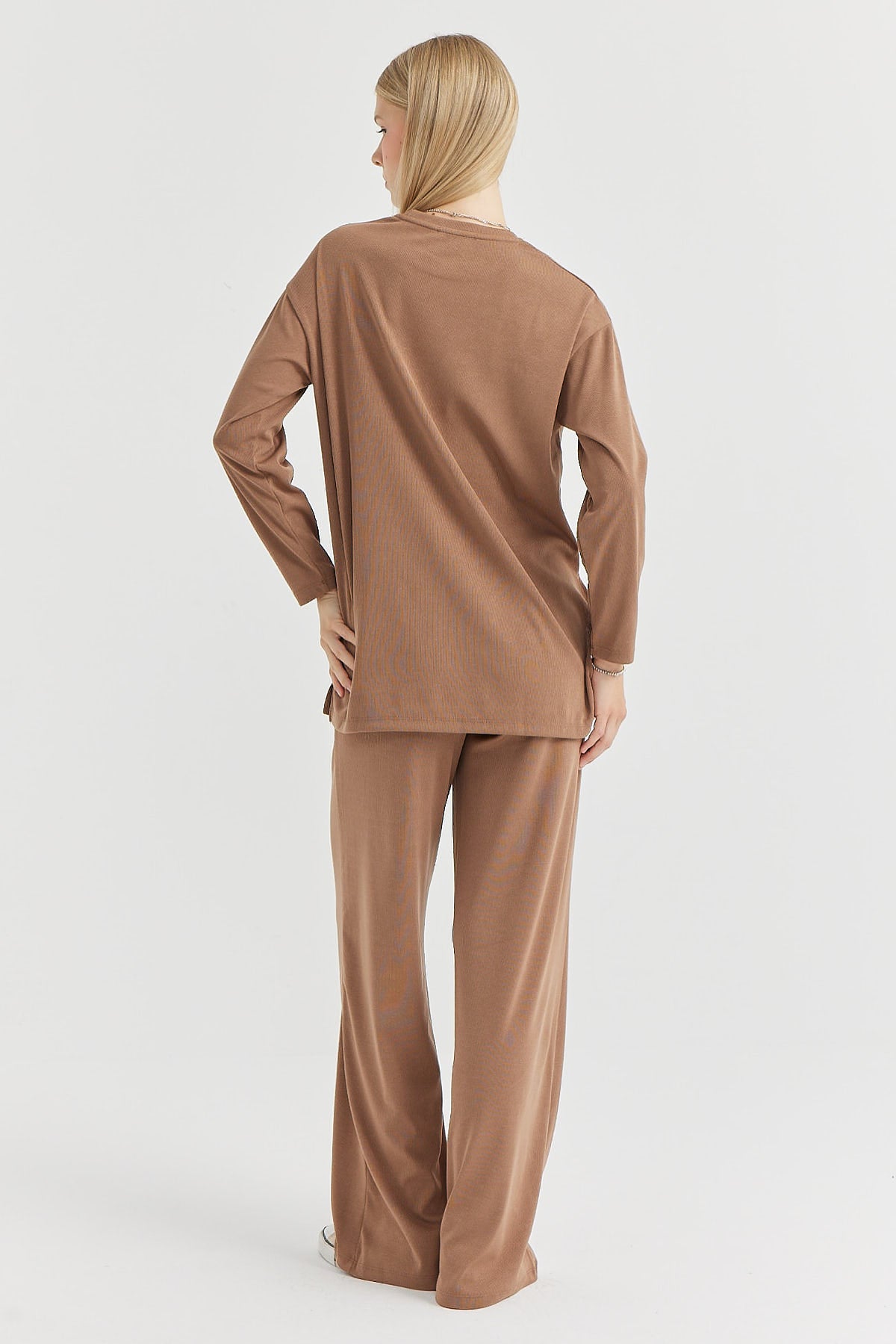 Women's Soft Texture Wide Leg Trousers
