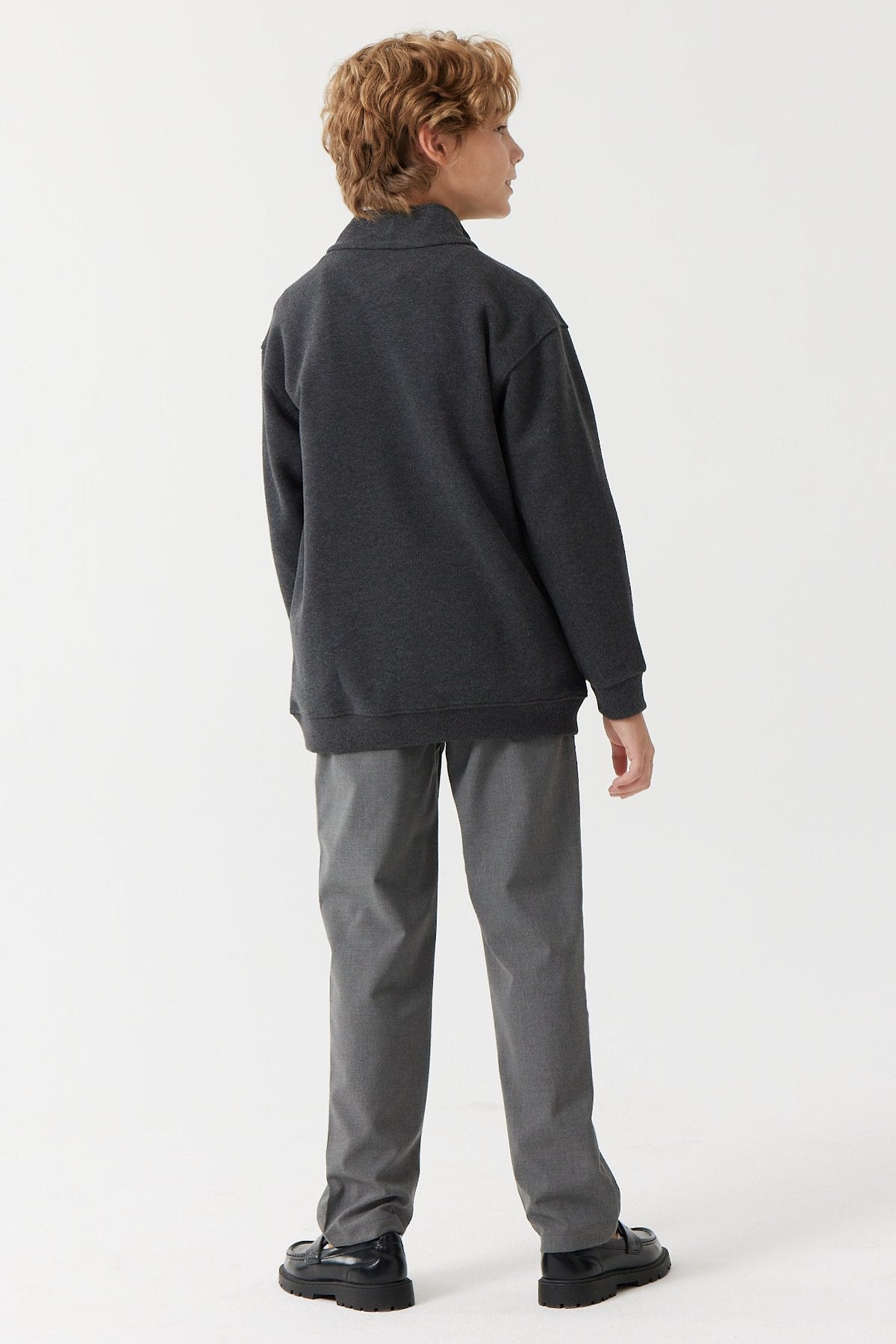 Boy's Elastic Waist Jogger Trousers