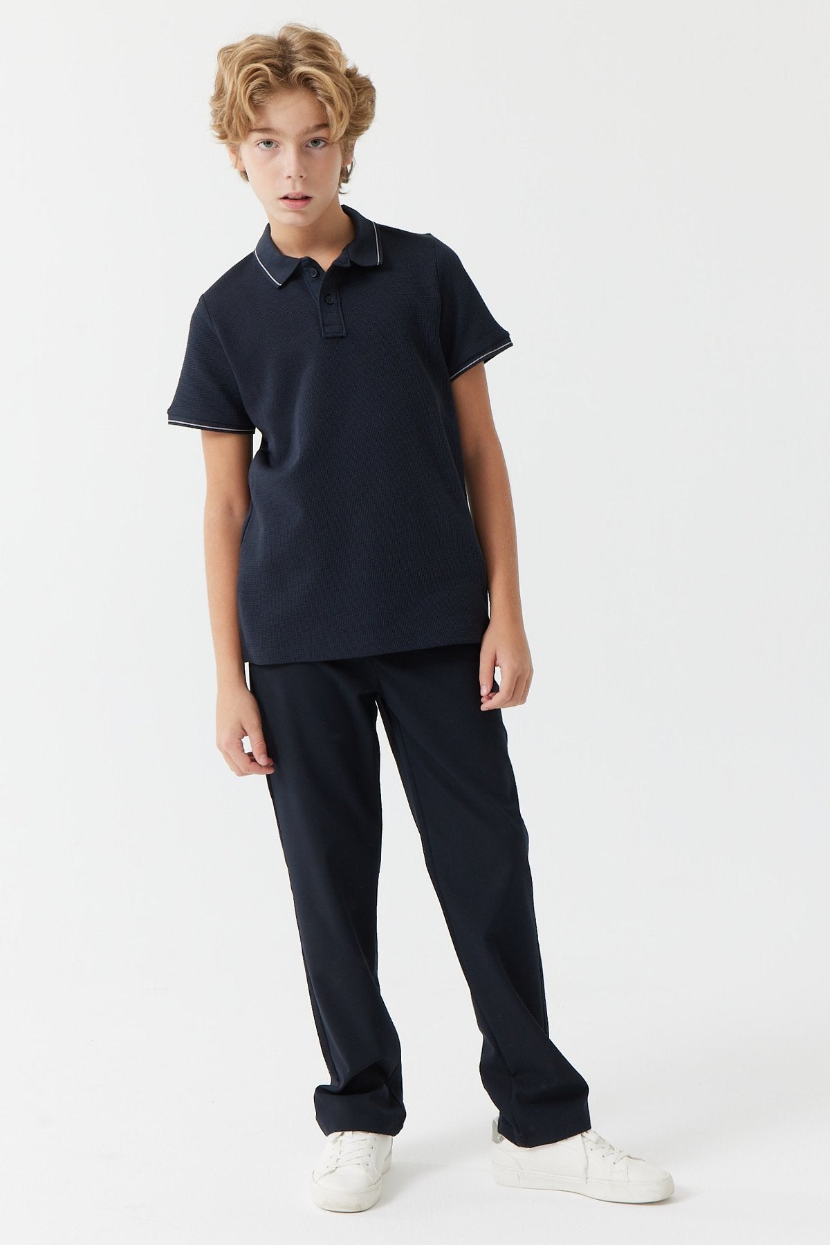 Boy's Elastic Waist Jogger Trousers