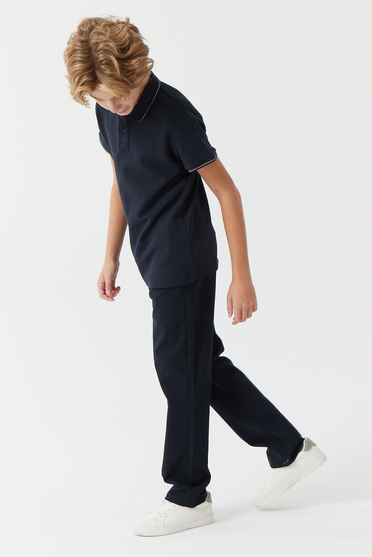 Boy's Elastic Waist Jogger Trousers