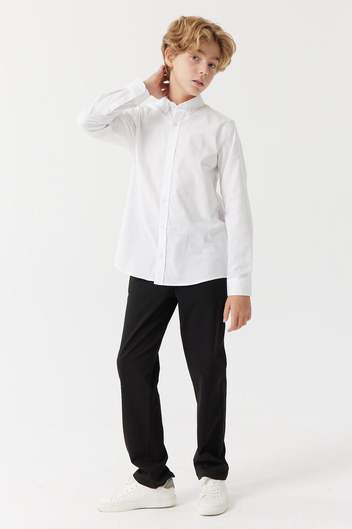 Boy's Elastic Waist Jogger Trousers