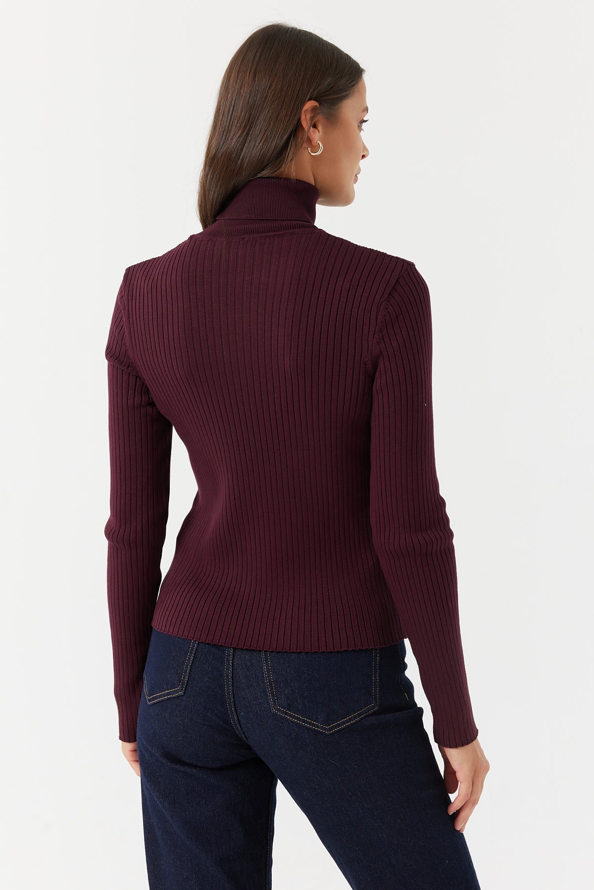 Women's Turtleneck Knit Sweater