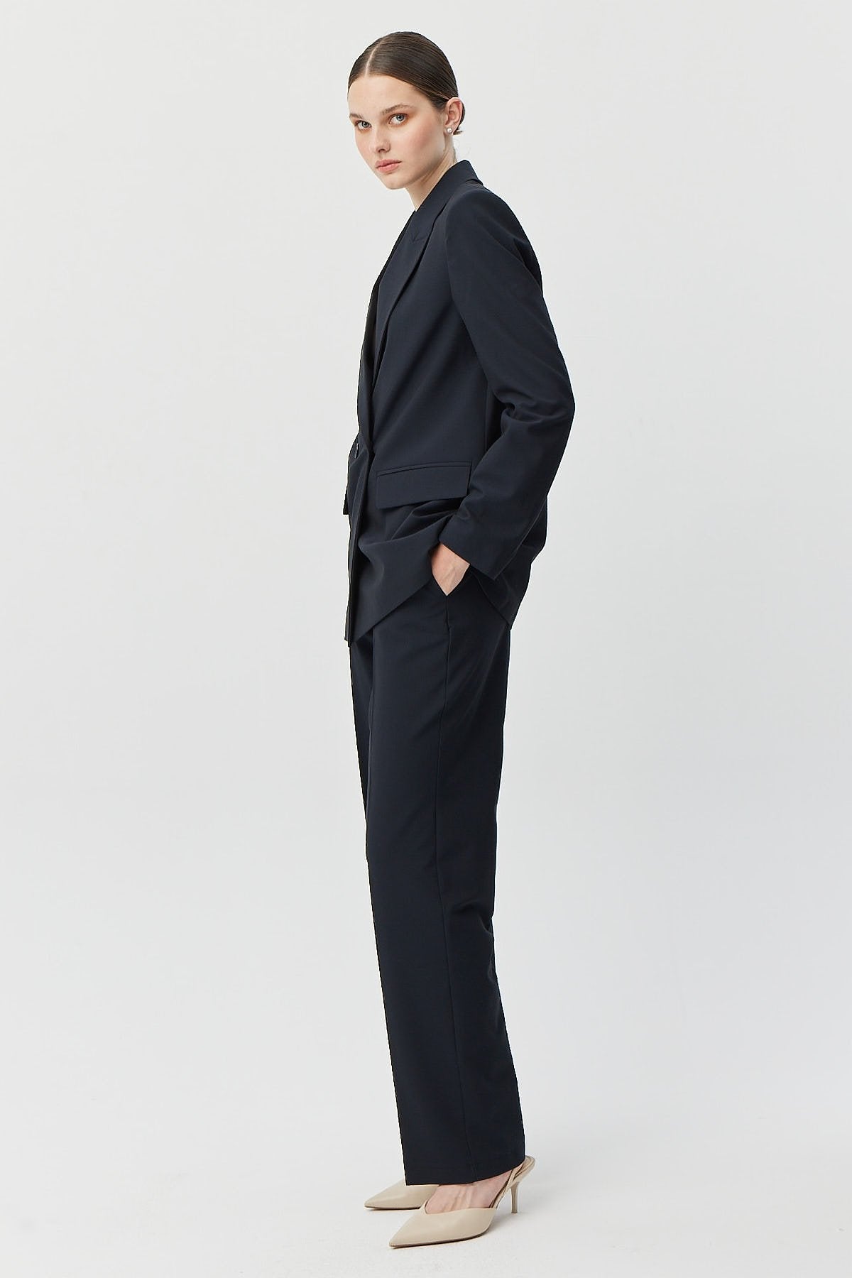 Women's Fabric Trousers