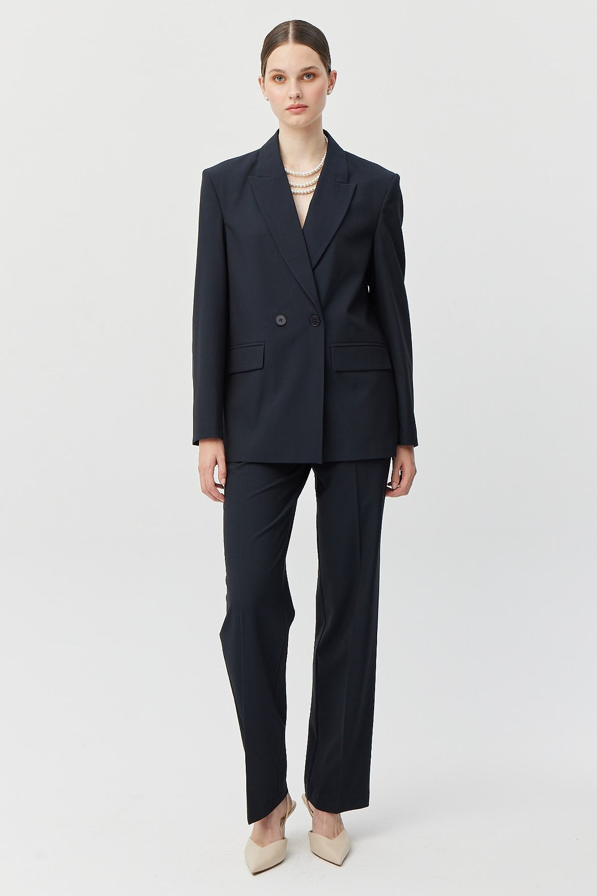 Women's Fabric Trousers