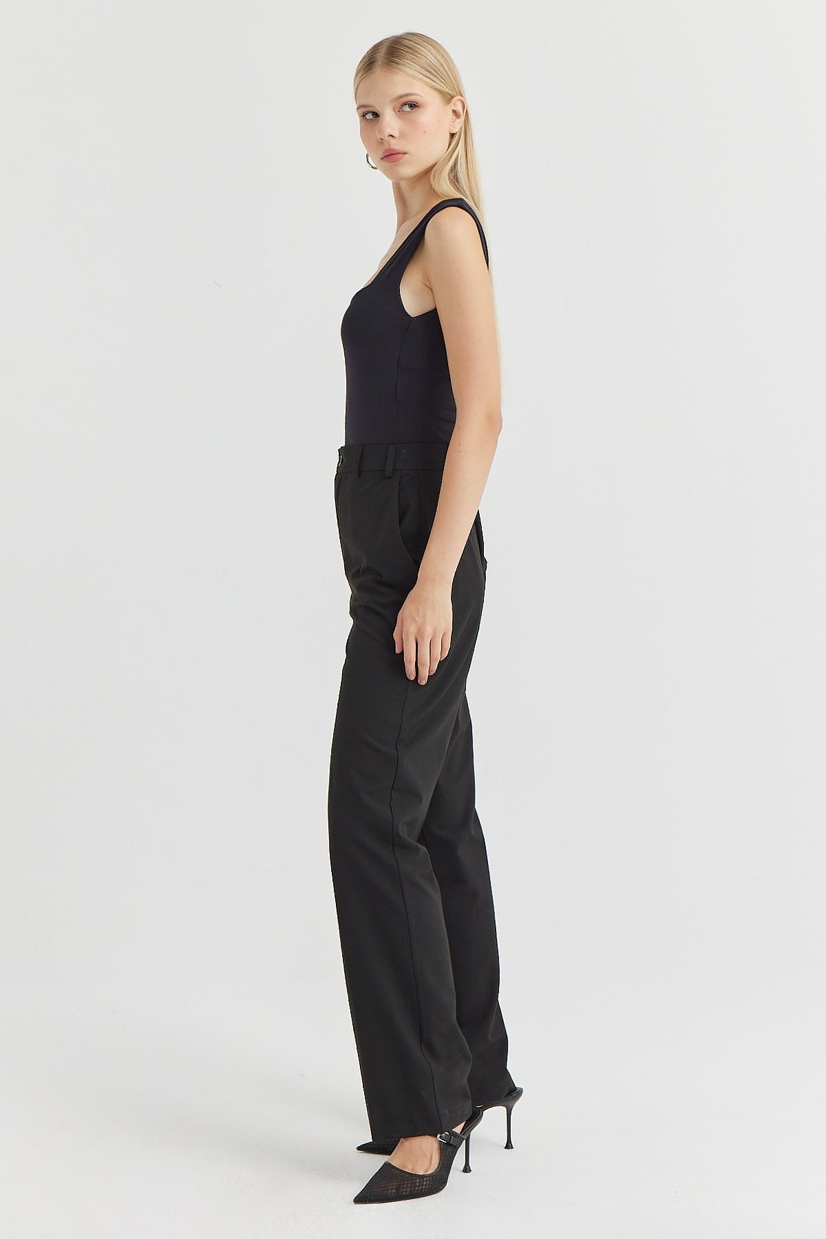 Women's Fabric Trousers