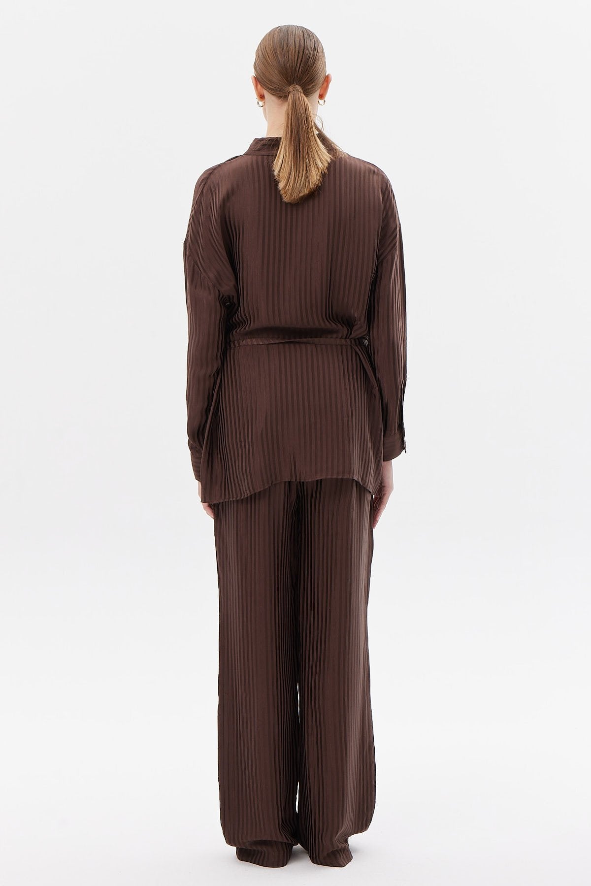 Women's Satin Trousers