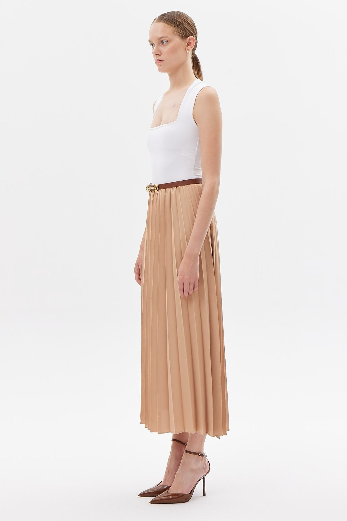 Women's Pleated Skirt
