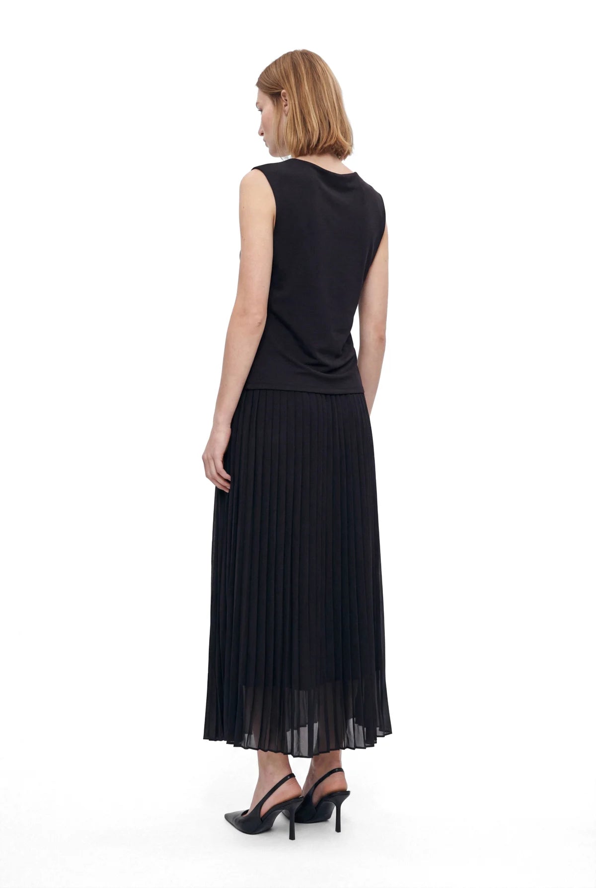 Women's Chiffon Pleated Skirt