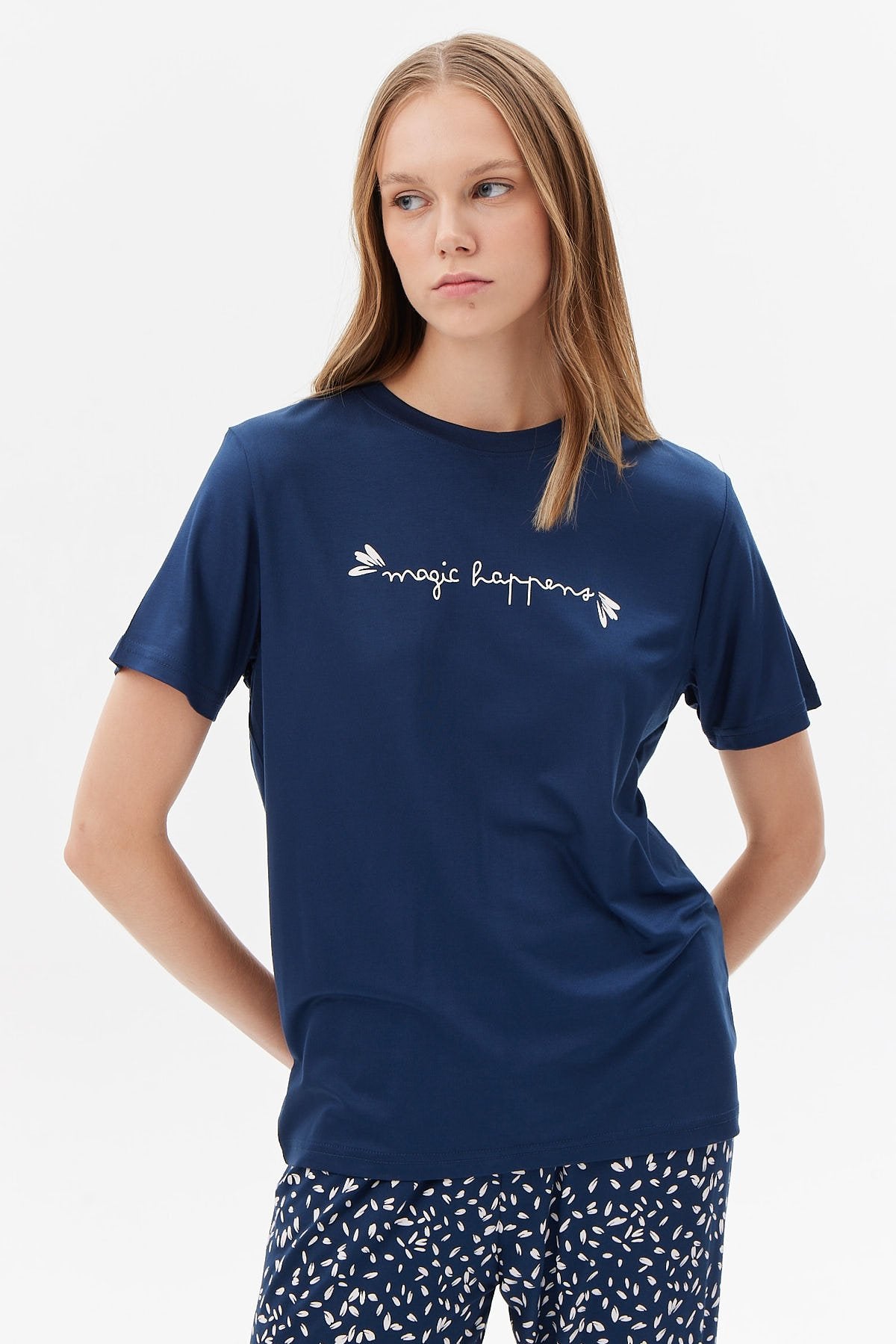 Women's Short Sleeve Pajama Set