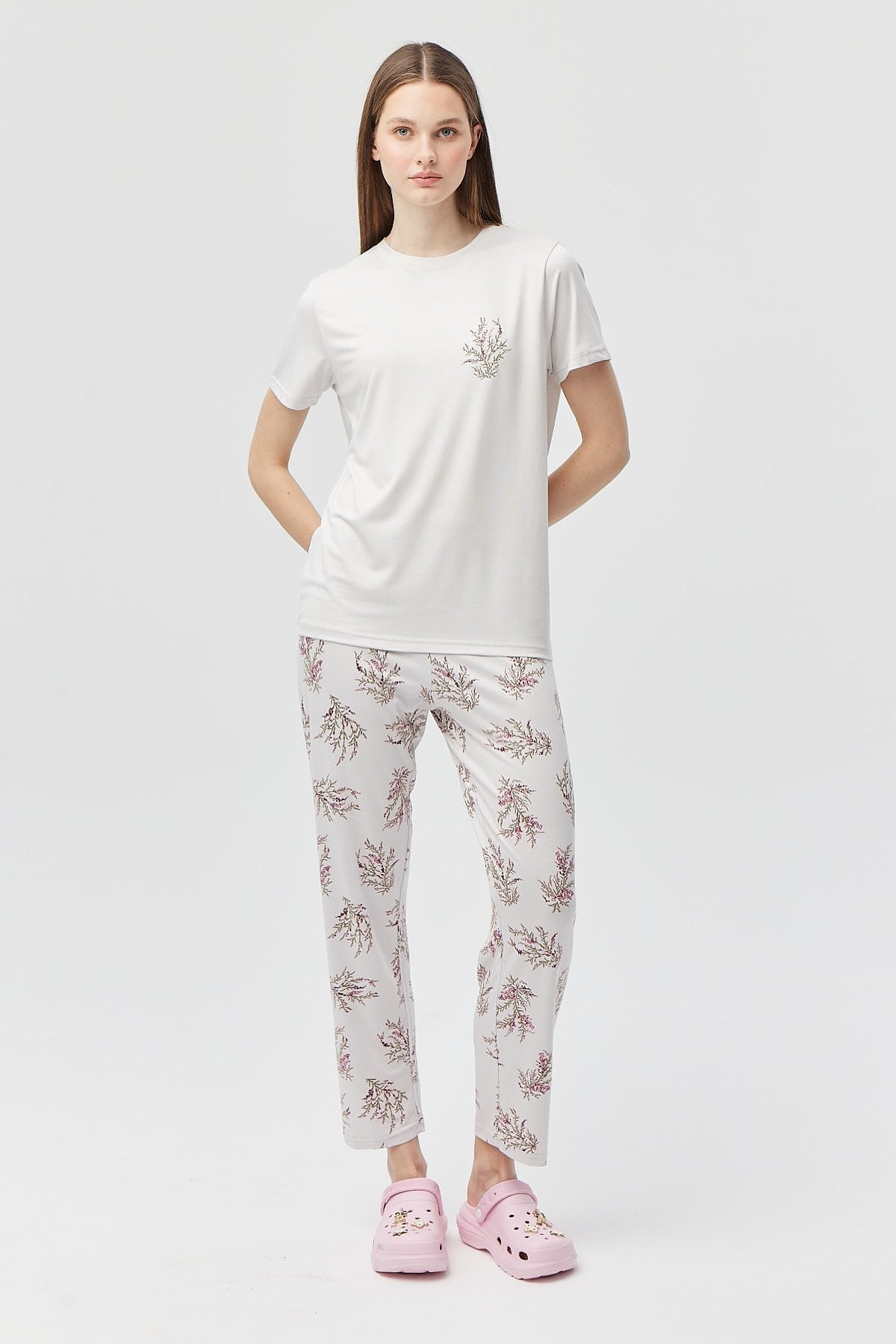 Women's Short Sleeve Pajama Set