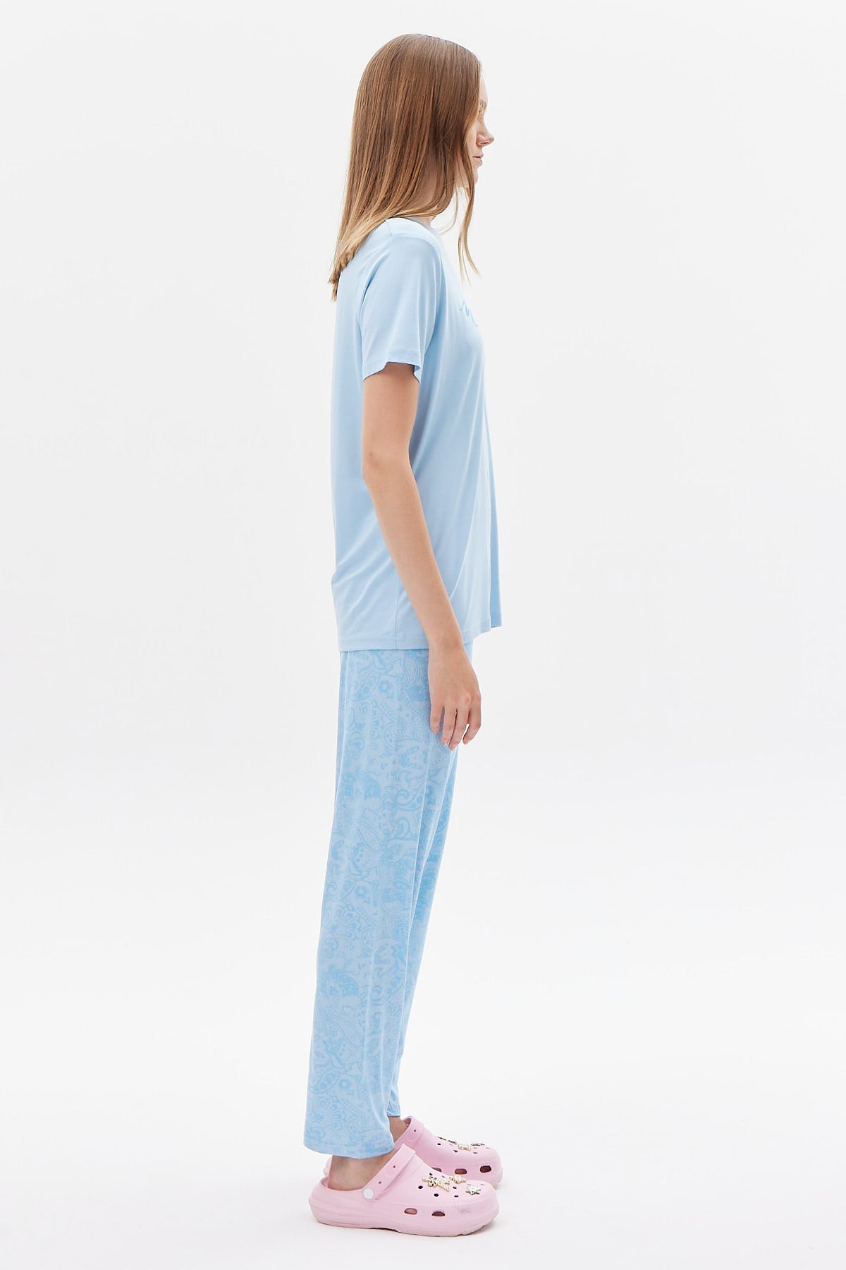 Women's Short Sleeve Pajama Set