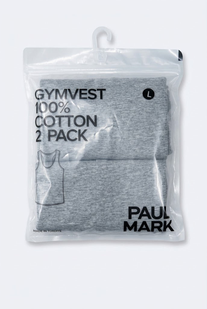 MEN'S GYM VEST ATHLETE TANK TOP 2-PACK