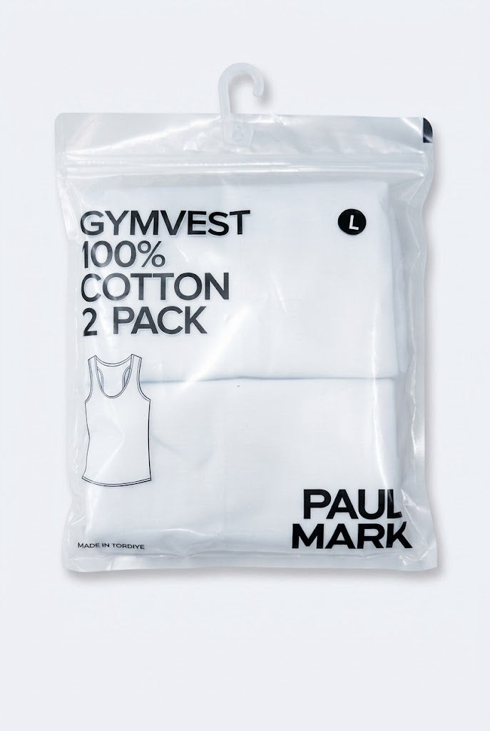 MEN'S GYM VEST ATHLETE TANK TOP 2-PACK