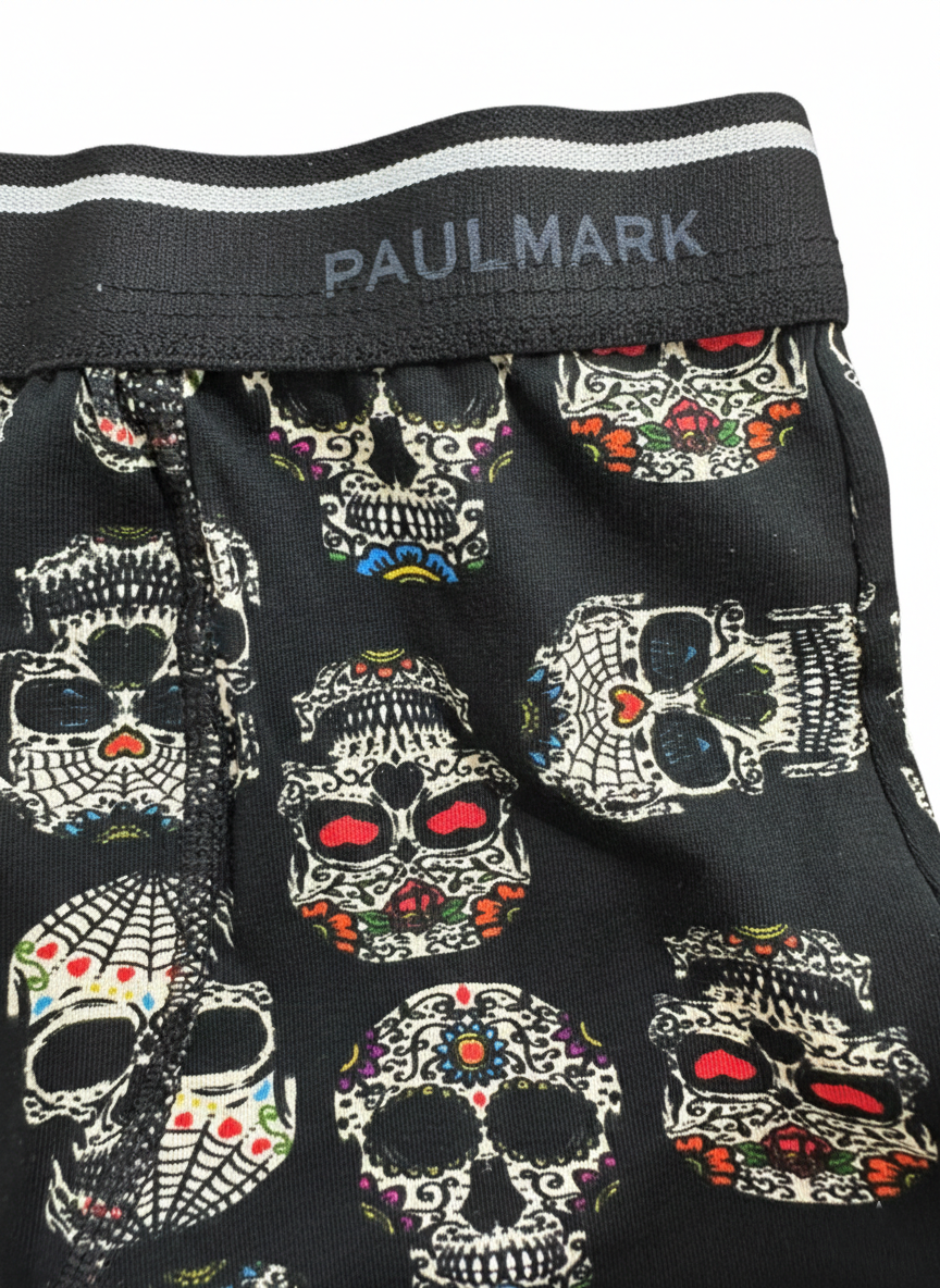 BOYS' PATTERNED SINGLE BOXER SHORTS