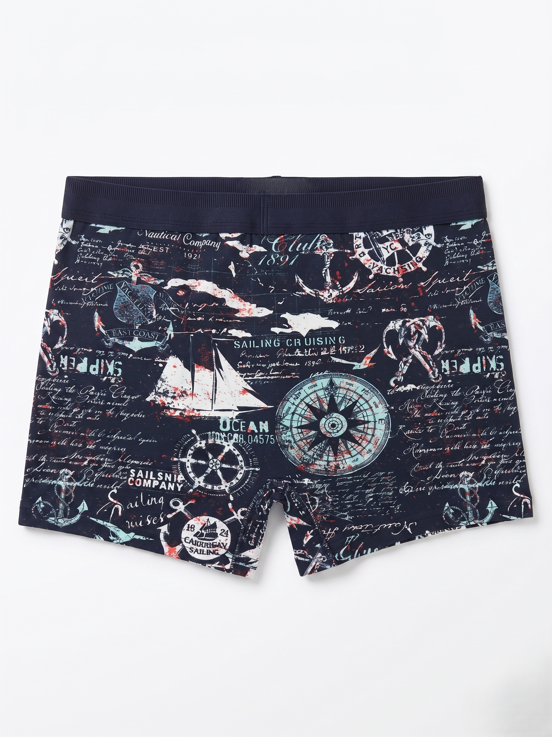 MENS' PATTERNED SINGLE BOXER SHORTS