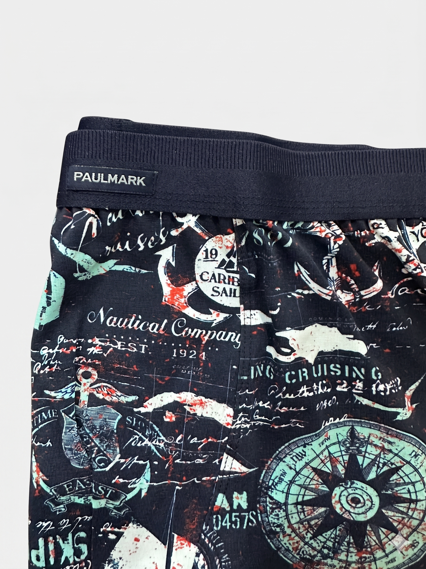 MENS' PATTERNED SINGLE BOXER SHORTS