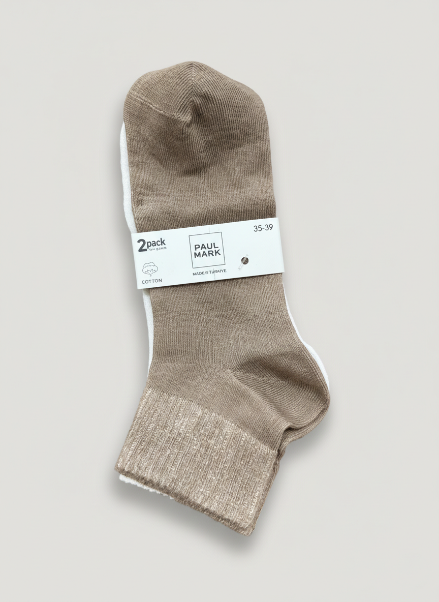 Women's 2-Pack Half-Cuff Socks