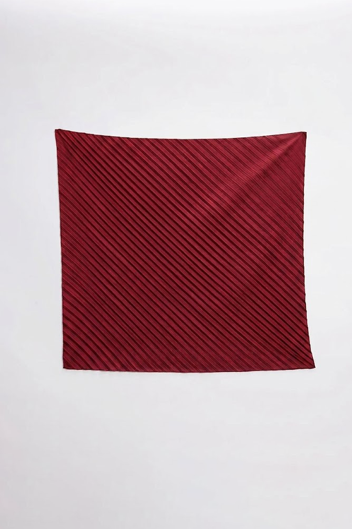 WOMEN'S PLAIN PLEATED BANDANA