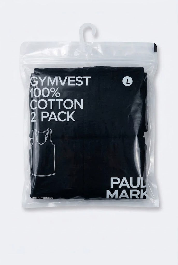 MEN'S GYM VEST ATHLETE TANK TOP 2-PACK