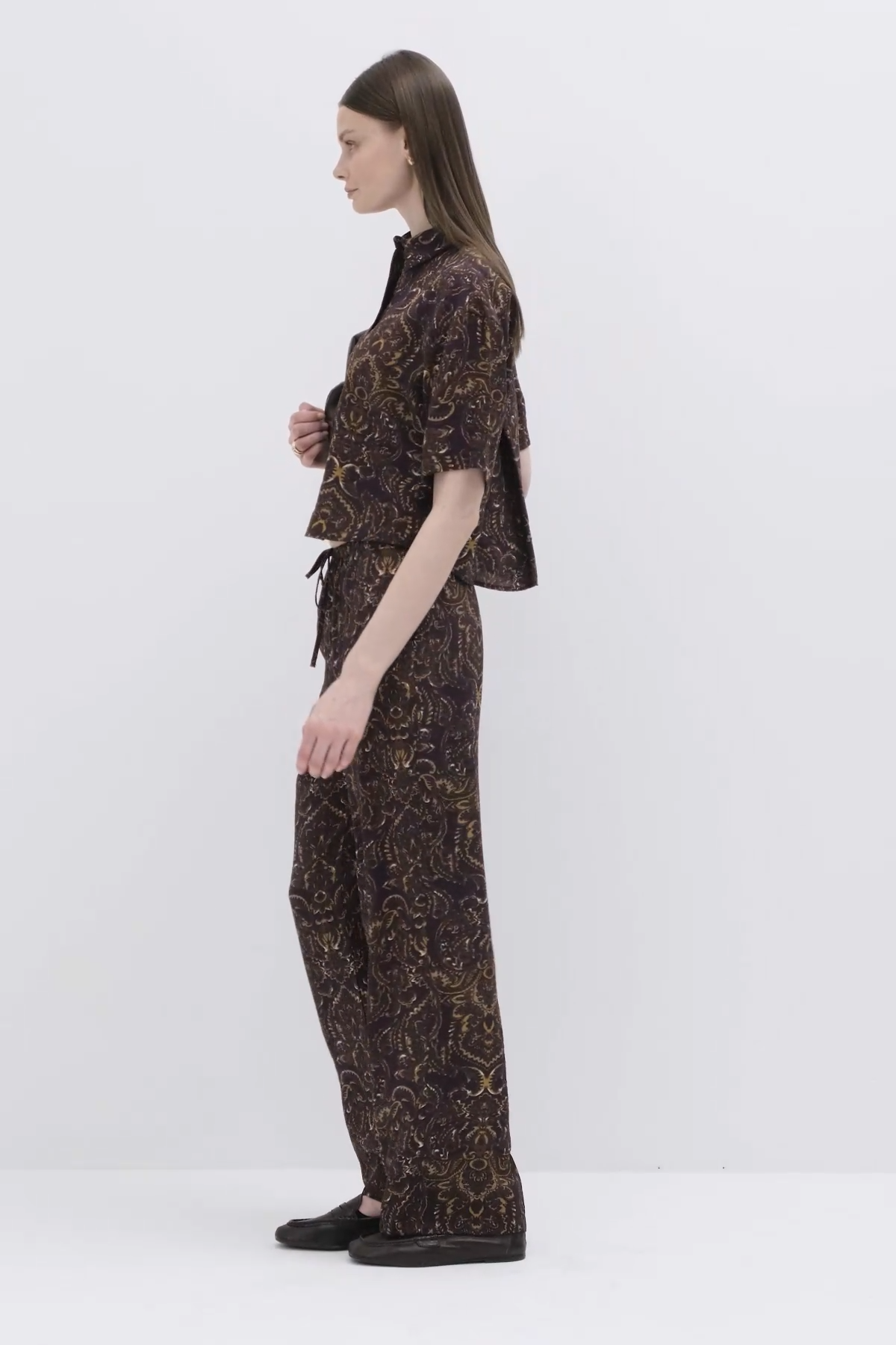 Women's Ethnic Patterned Trousers
