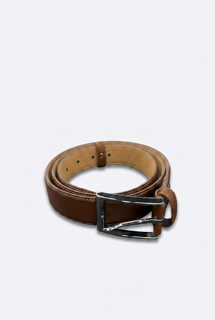MEN'S LEATHER WRAP SPORTS BELT WITH BUCKLE