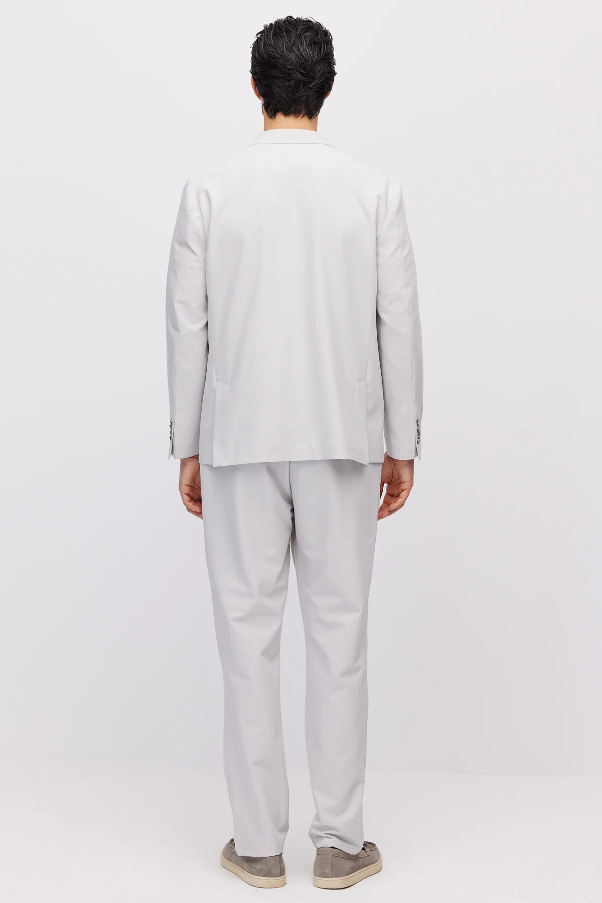 Men's One-Button Notch Lapel Suit