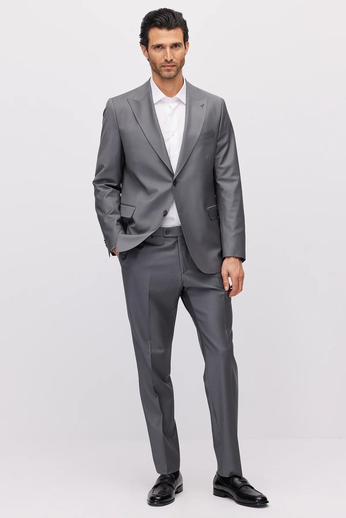 Men's Notch Lapel Regular Suit