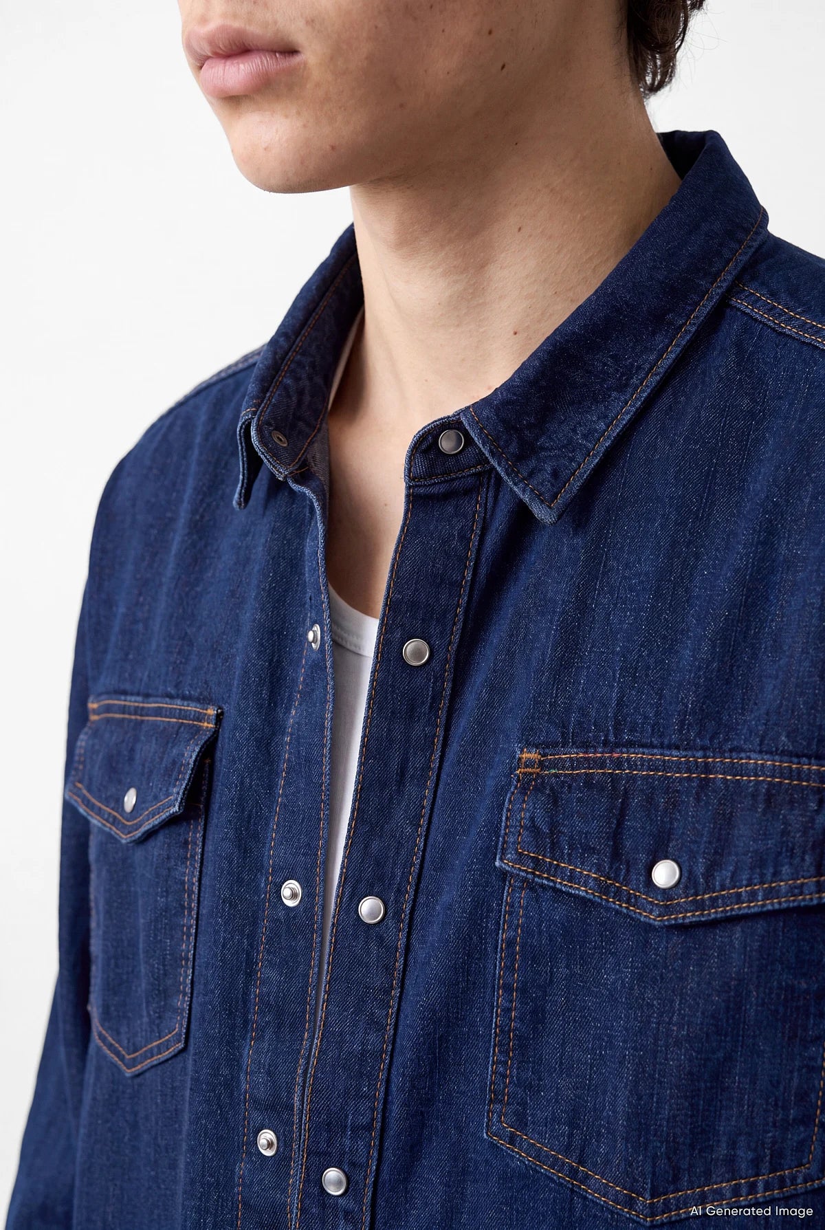 Men's Denim Shirt