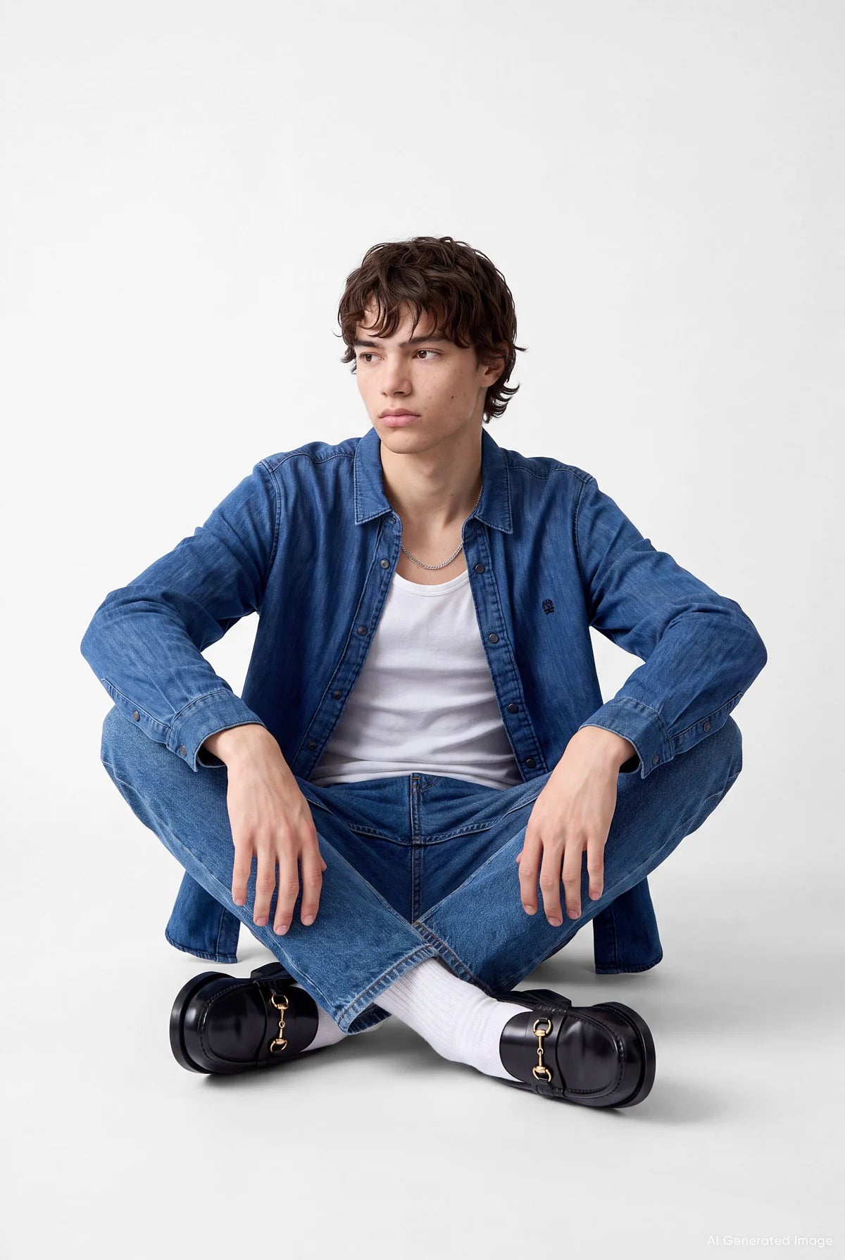 Men's Denim Shirt