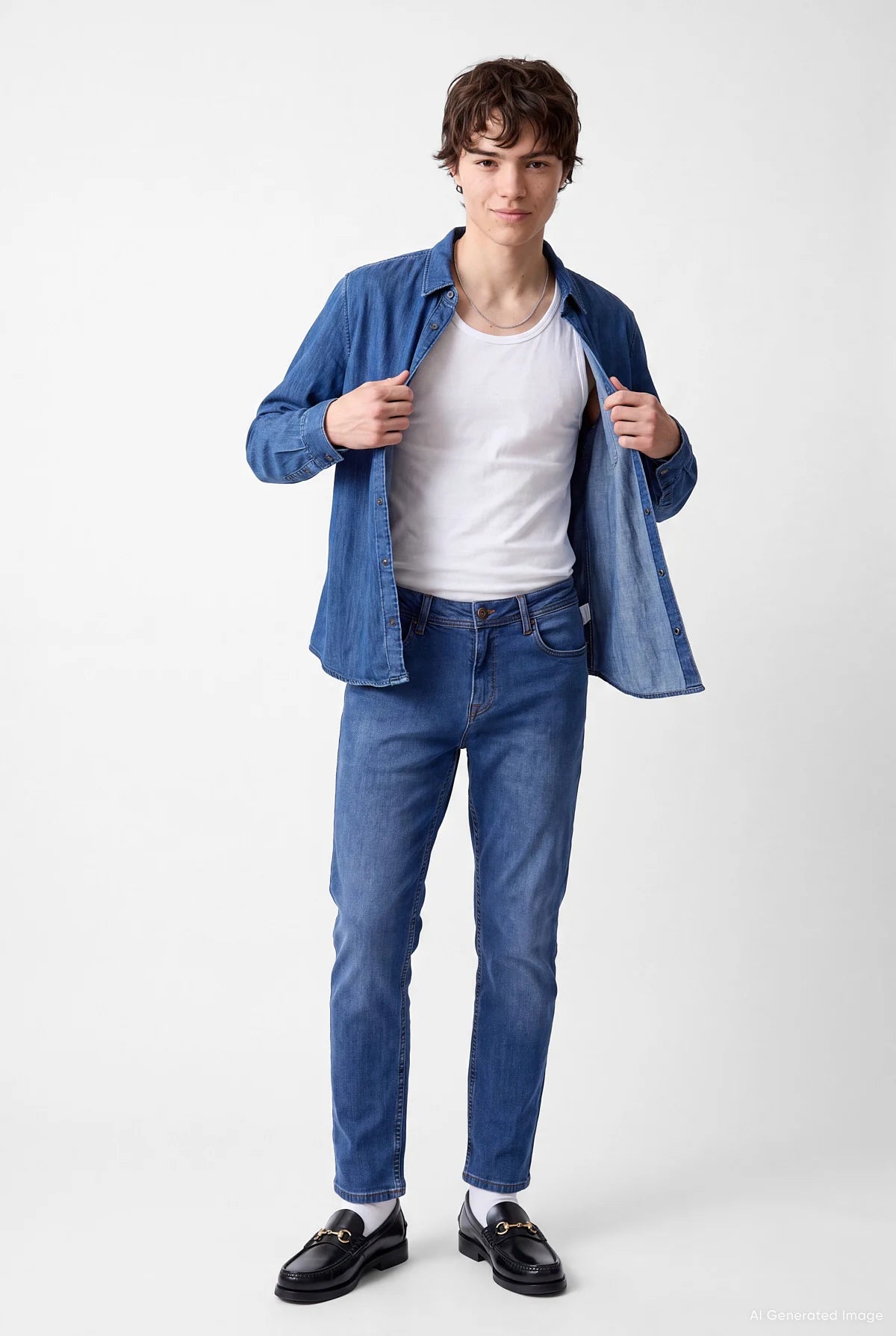 Men's Denim Shirt