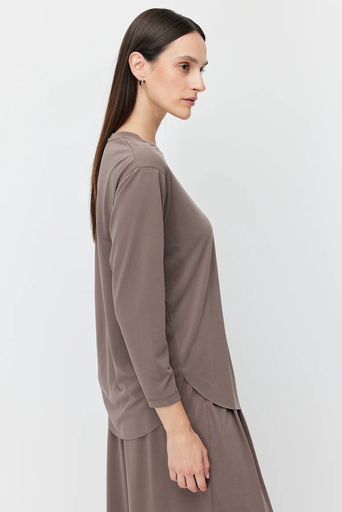 Women's Oval Cut Blouse