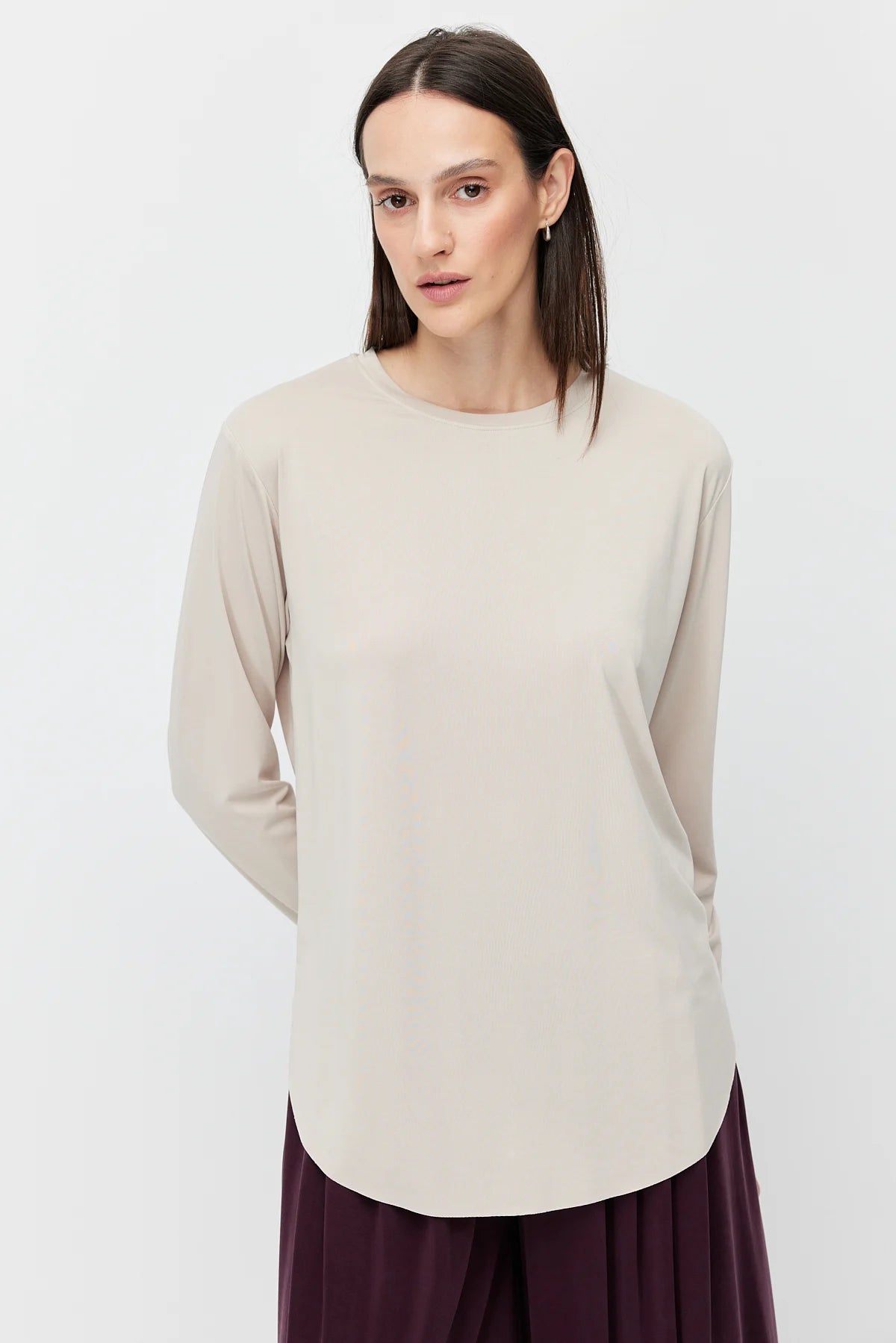 Women's Oval Cut Blouse