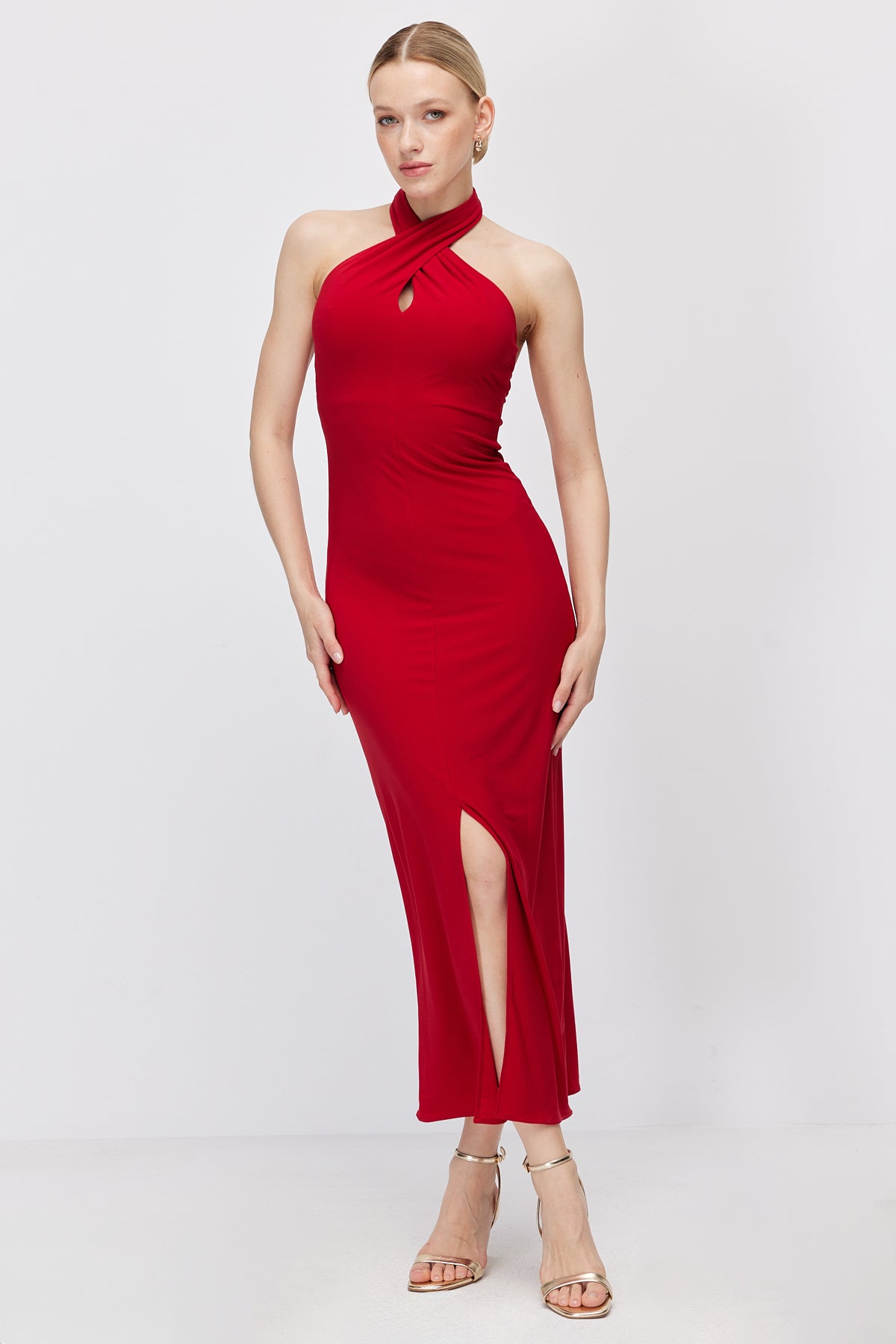 Women's Halter Neck Dress