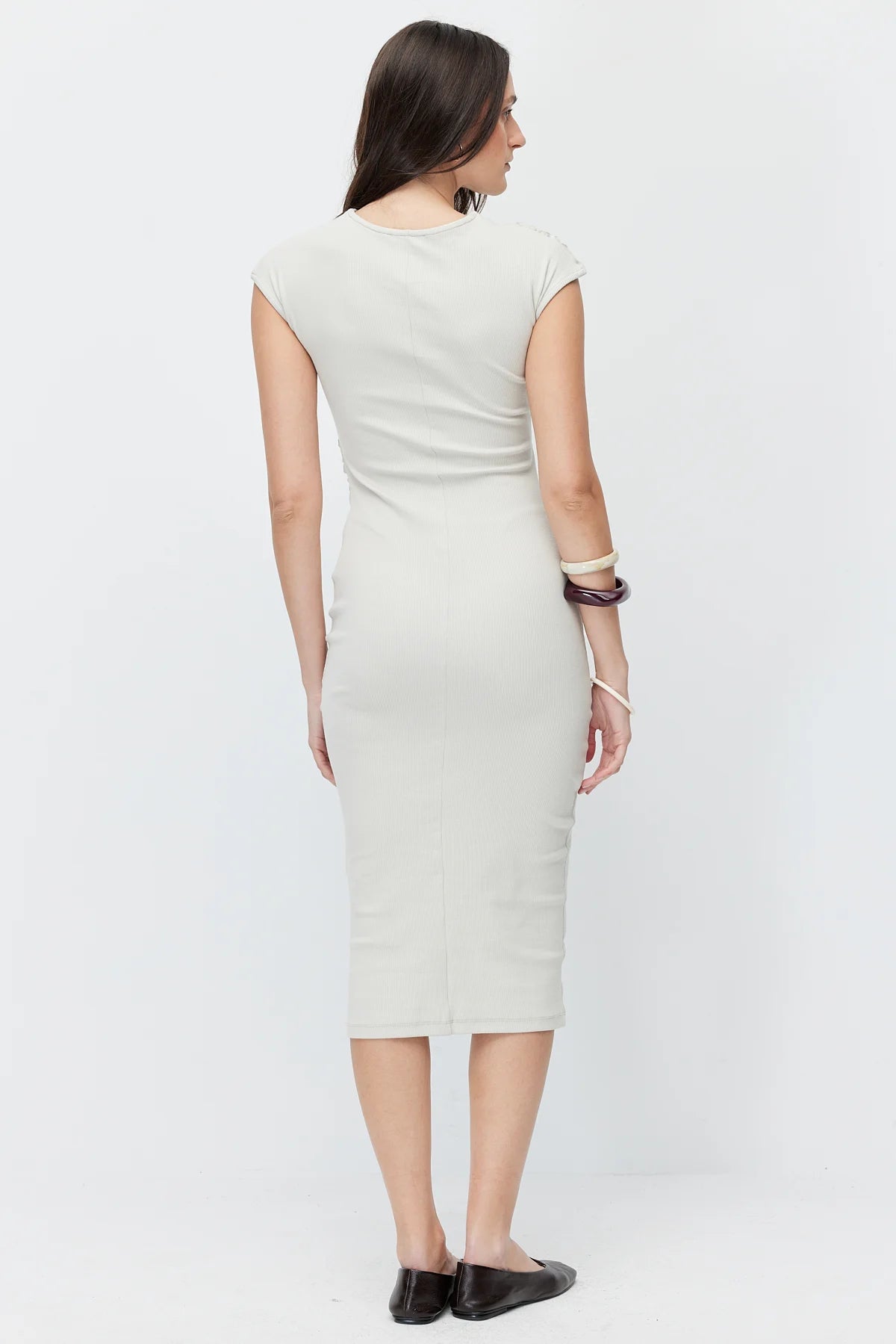 Women's Body-Fitting Midi Dress