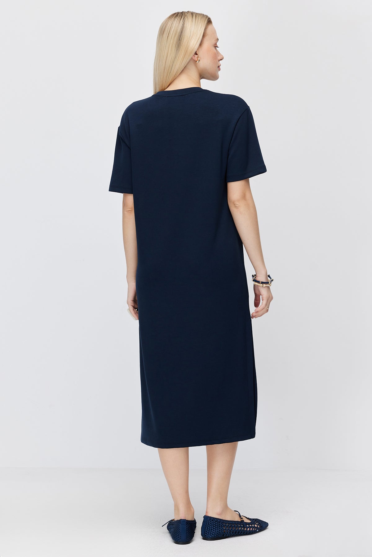 Women's Off-Shoulder Slit Dress