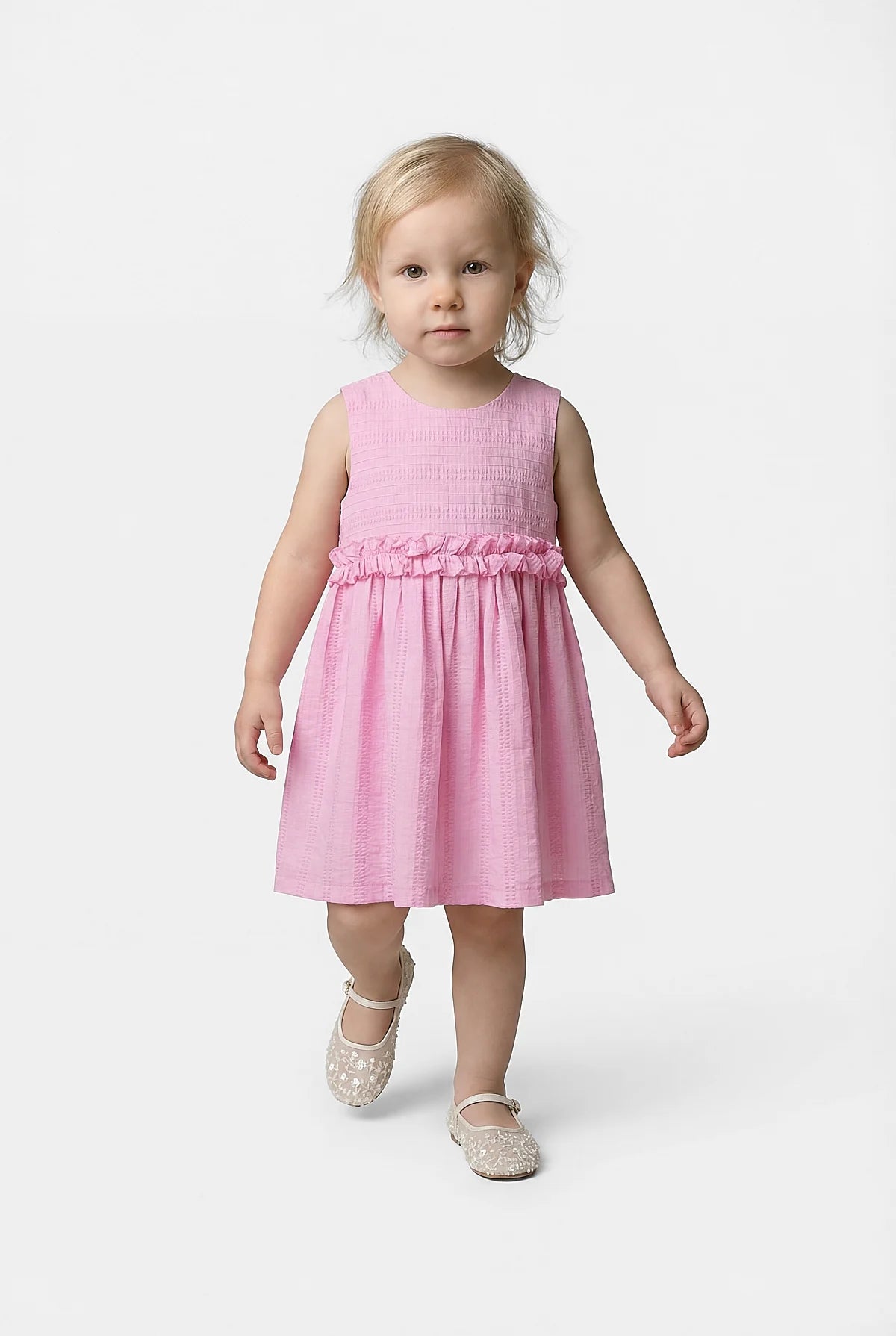 Girl's Detailed Dress