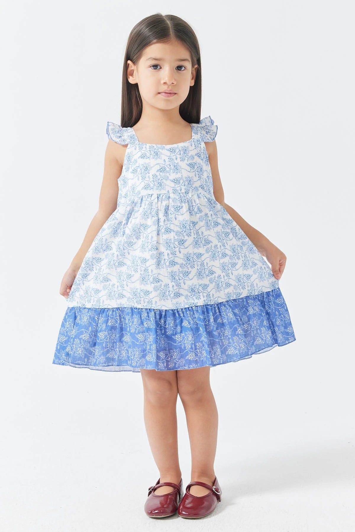 Girl's Patterned Dress