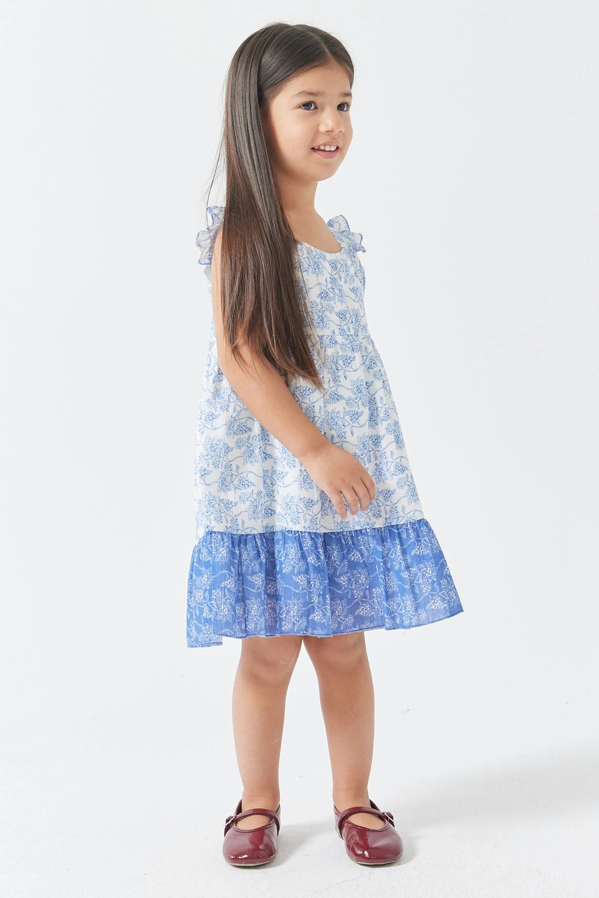 Girl's Patterned Dress
