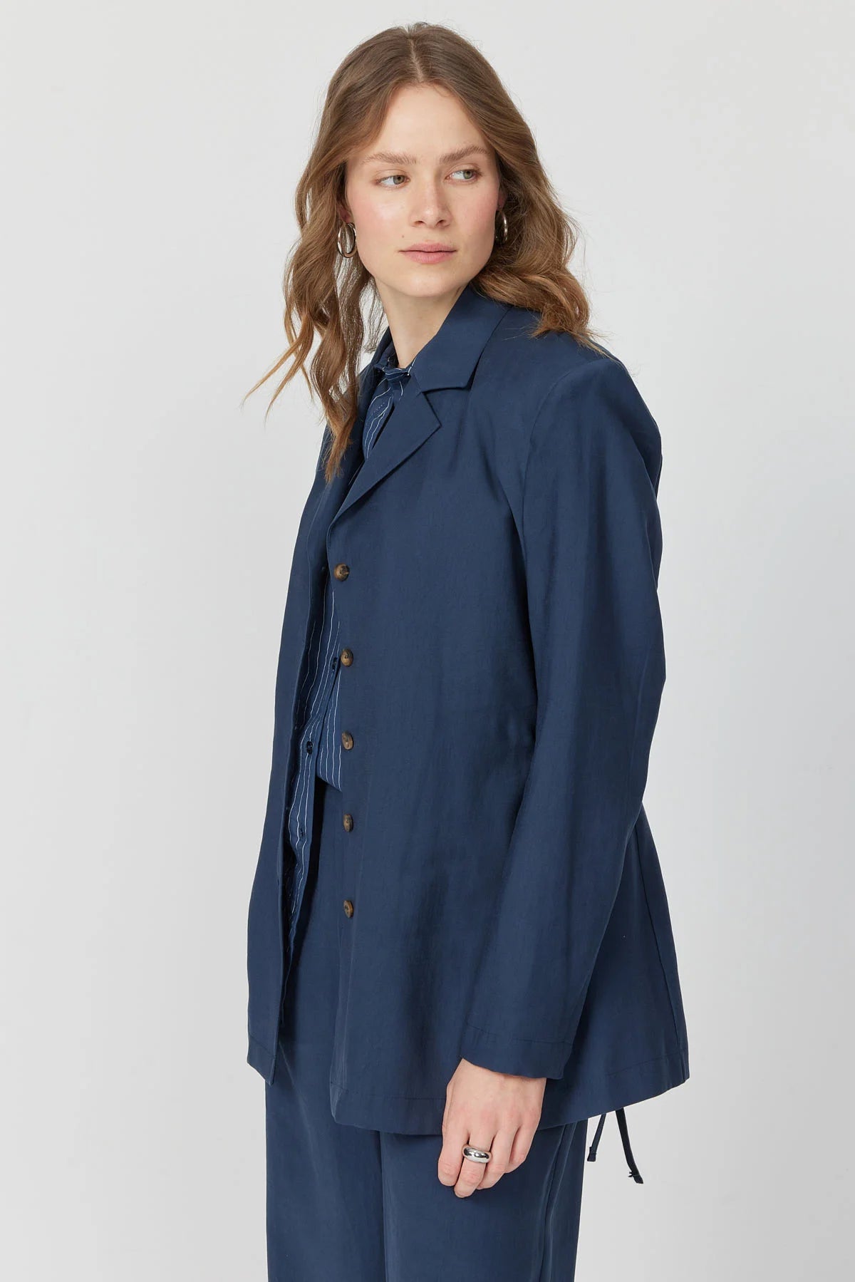 Women's Jacket with Tie Detail