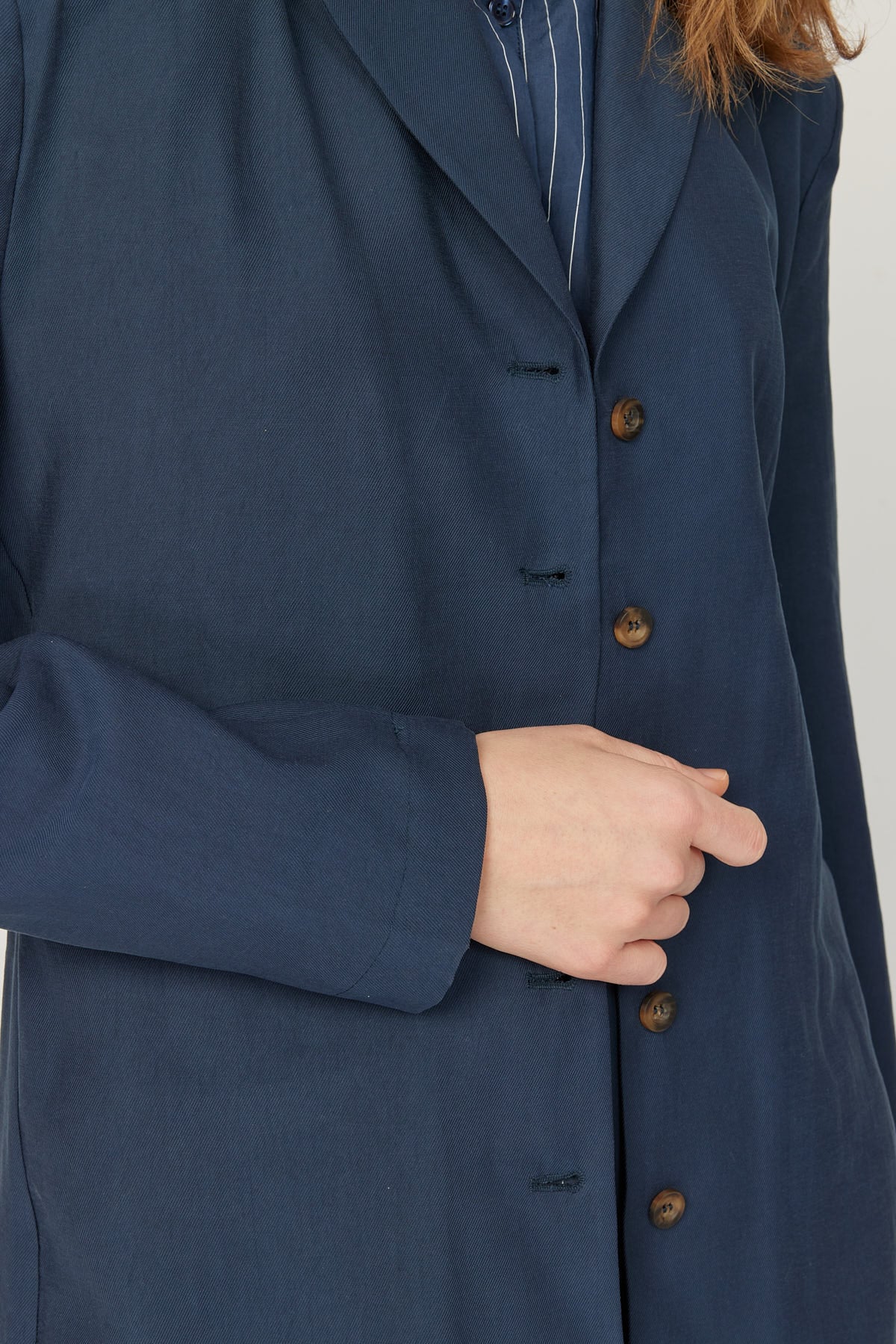 Women's Jacket with Tie Detail