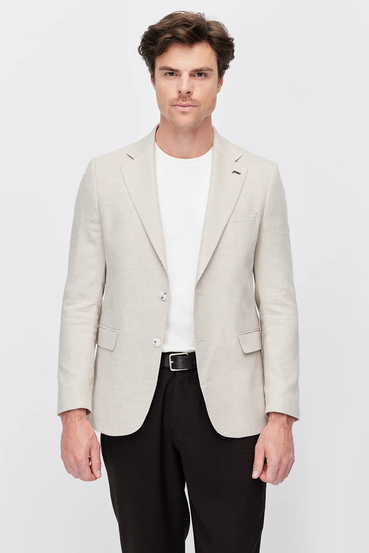 Men's Two-Button Mono-Collar Jacket