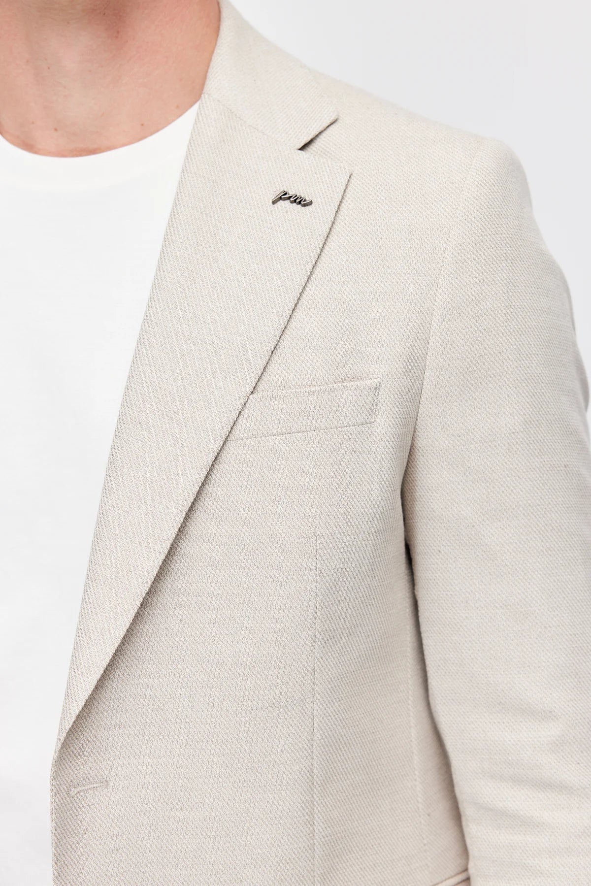 Men's Two-Button Mono-Collar Jacket