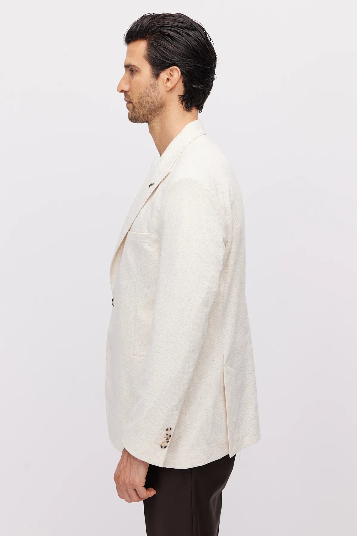 Men's Notch Lapel Slim Fit Jacket