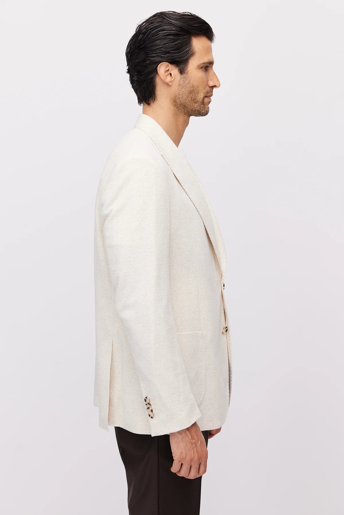 Men's Notch Lapel Slim Fit Jacket