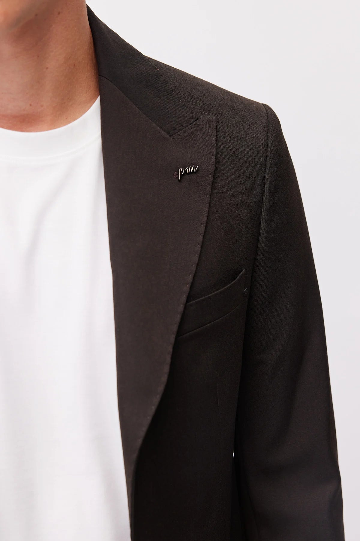 Men's Slim Fit Notch Lapel Jacket