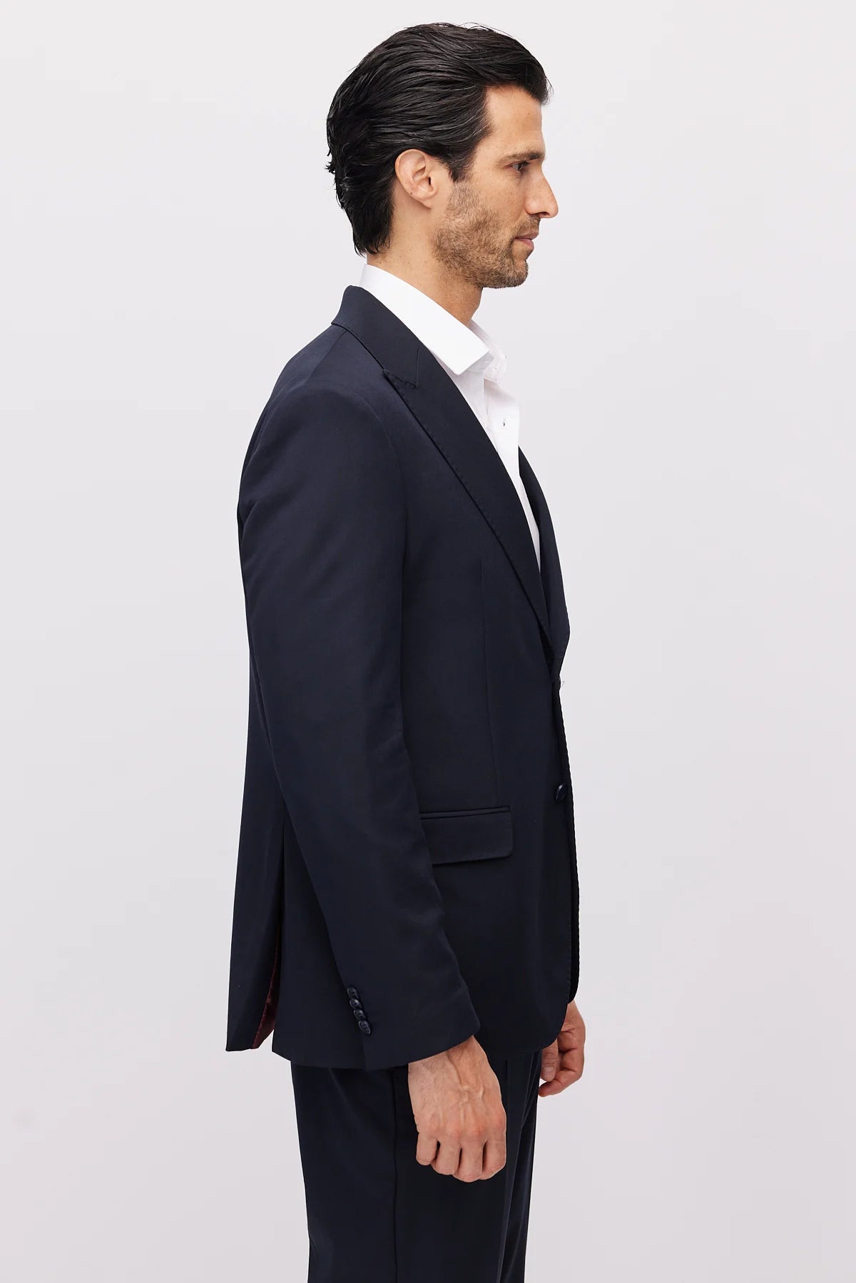 Men's Slim Fit Notch Lapel Jacket
