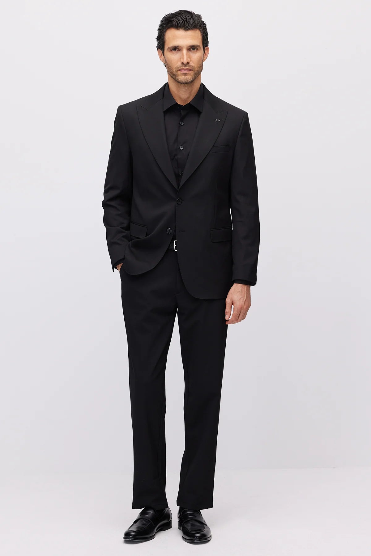 Men's Slim Fit Notch Lapel Jacket